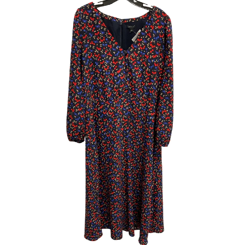 Dress Casual Maxi By Ann Taylor In Multi-colored, Size: Xl