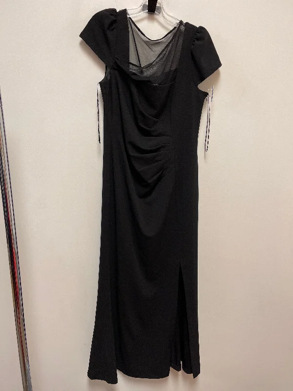 Dress Casual Maxi By Dkny In Black, Size: L