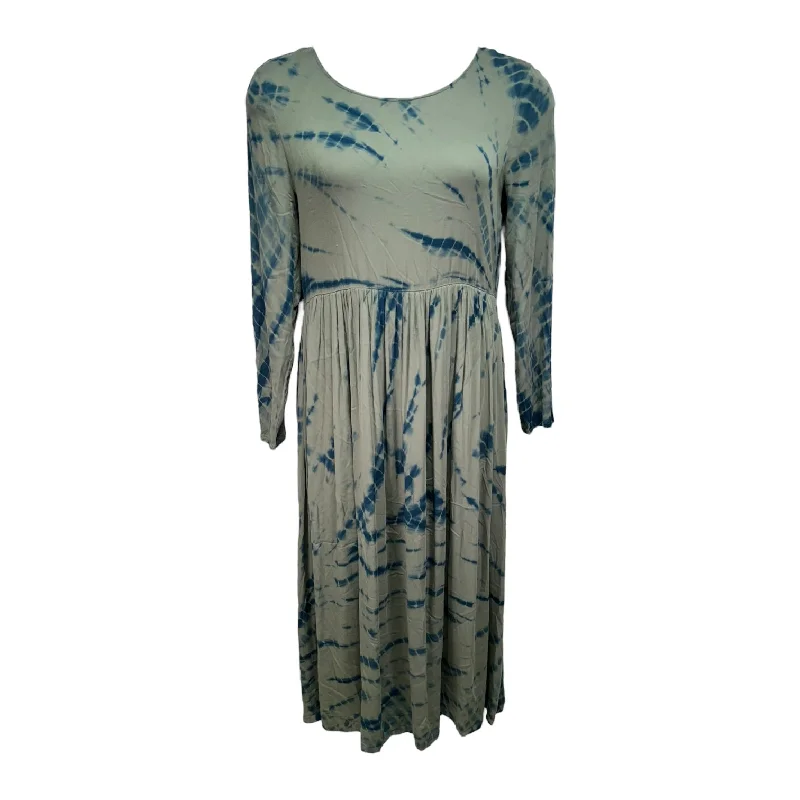 Dress Casual Maxi By Dolan Left Coast In Tie Dye Print, Size: M