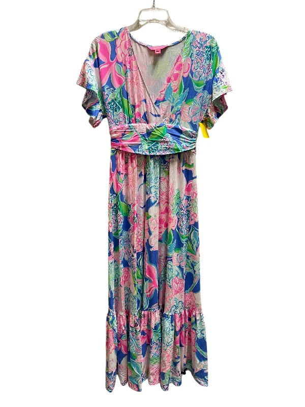 Dress Casual Maxi By Lilly Pulitzer In Multi-colored, Size: S