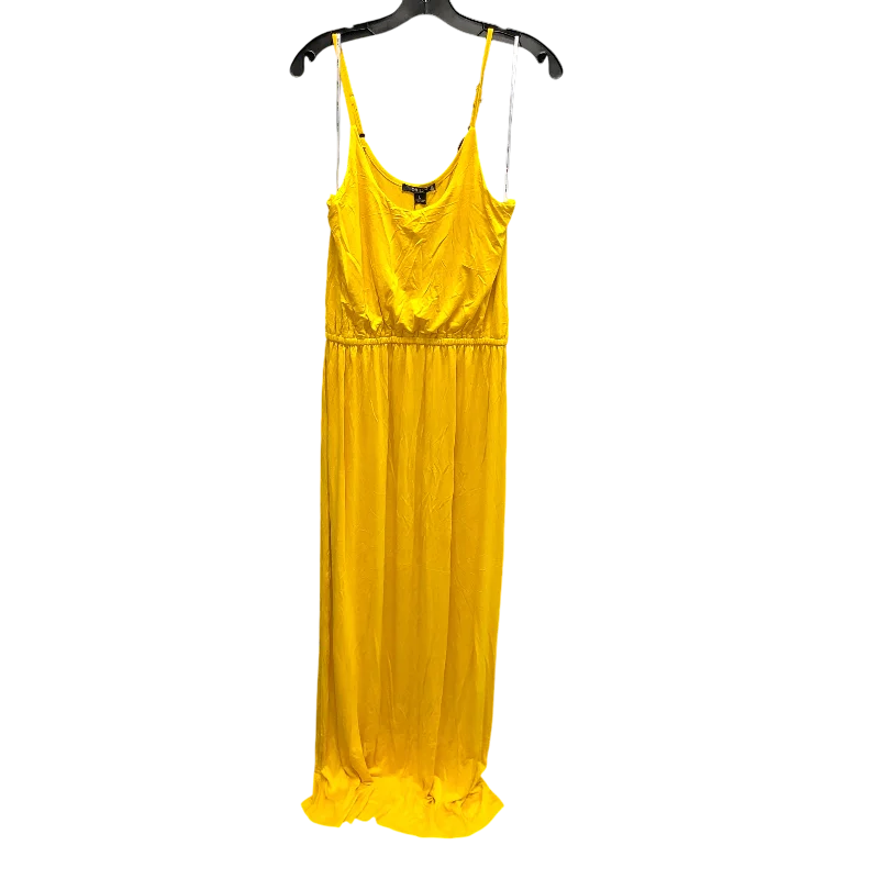 Dress Casual Maxi By Off 23rd In Yellow, Size: L