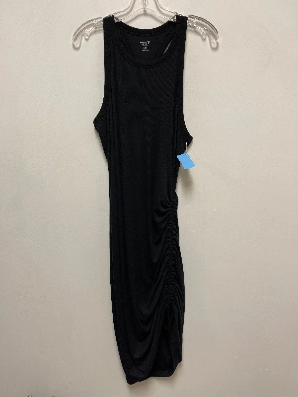 Dress Casual Maxi By Old Navy In Black, Size: L