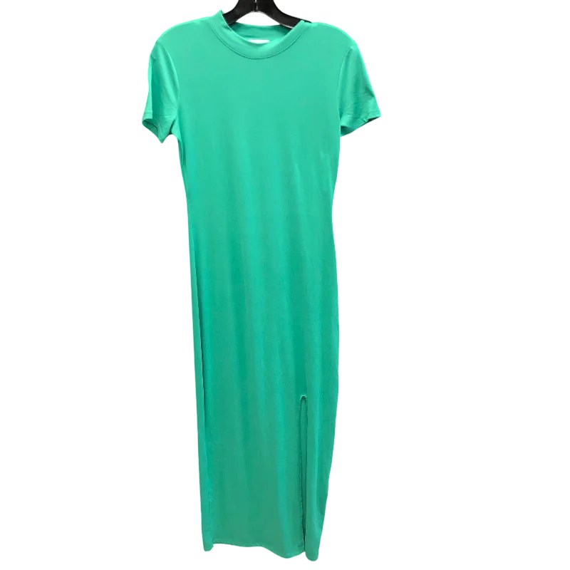 Dress Casual Maxi By popular 21 In Green, Size: M