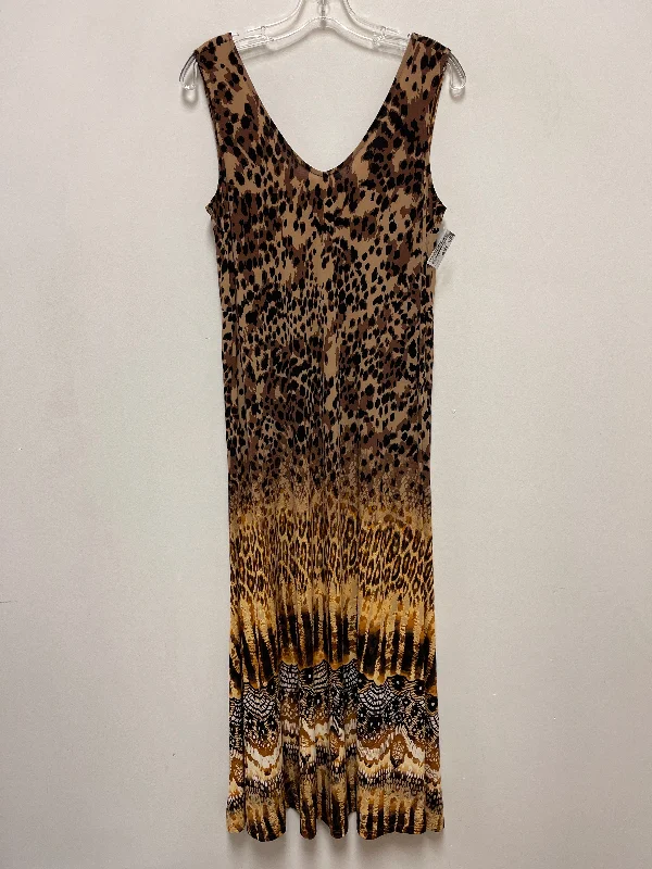 Dress Casual Maxi By Renee C In Animal Print, Size: S