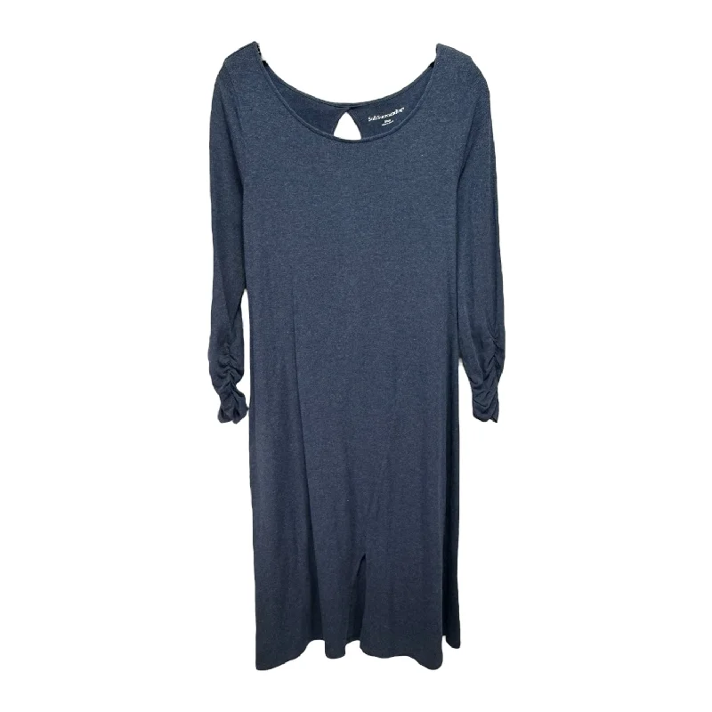 Dress Casual Maxi By Soft Surroundings In Blue, Size: S