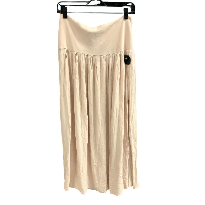 Dress Casual Maxi By Stillwater In Tan, Size: S