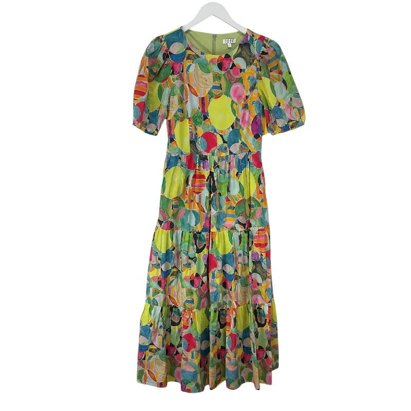 Dress Casual Maxi By Tcec In Multi-colored, Size: S