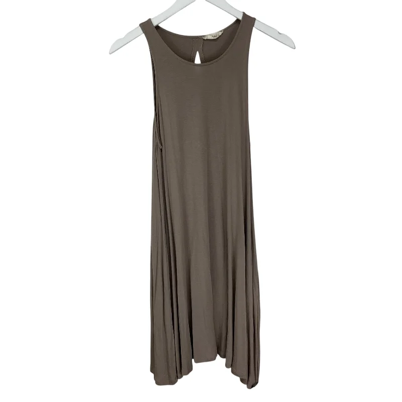 Dress Casual Midi By Altard State In Tan, Size: L