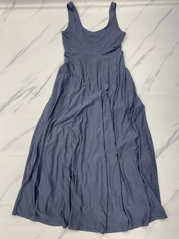 Dress Casual Midi By Athleta In Blue, Size: Xs