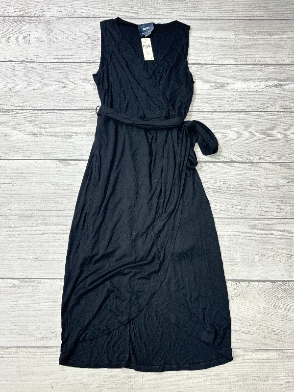 Dress Casual Midi By Maeve In Black, Size: Sp