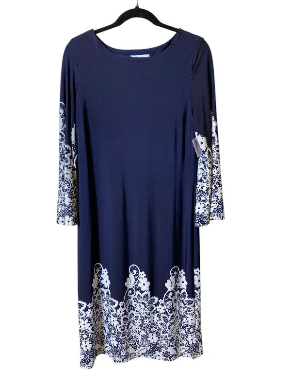 Dress Casual Midi By Shelby And Palmer In Navy, Size: L