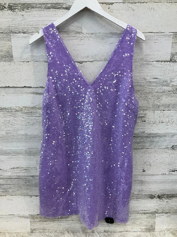 Dress Party Midi By A New Day In Purple, Size: M