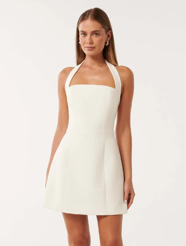 Kendall Halter Mini Dress